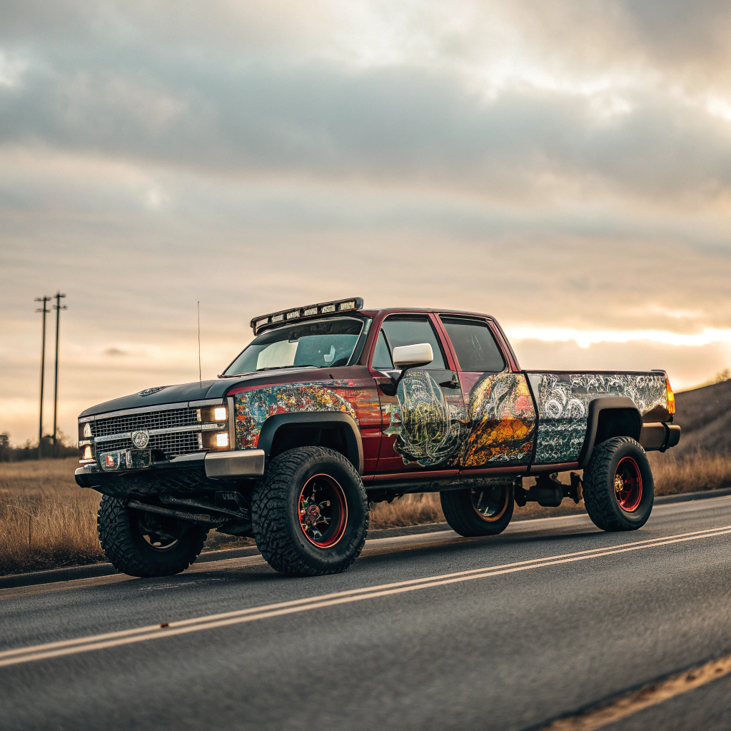 Custom Paint Job Trucks